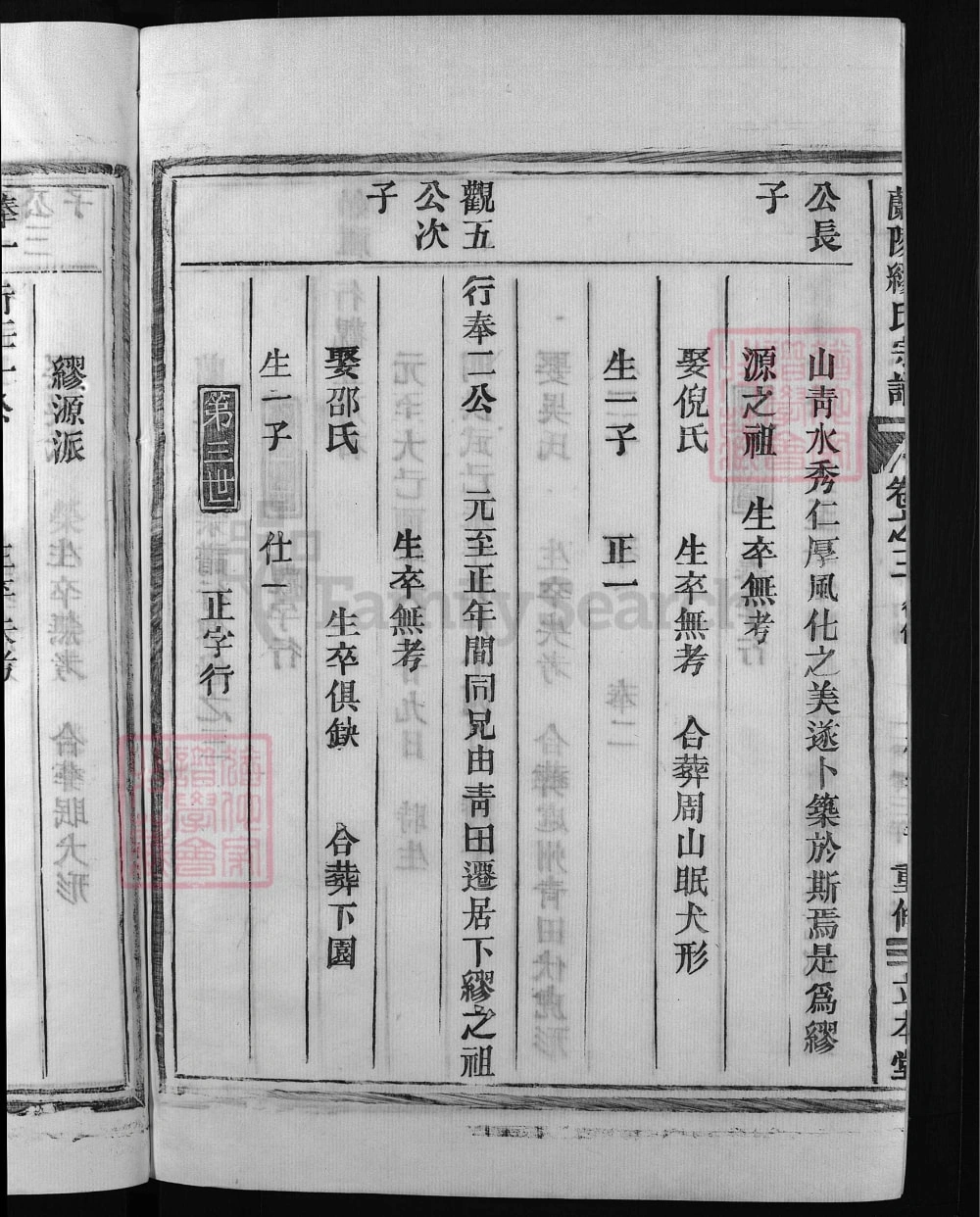 图片[7]-浙江兰溪兰陵缪氏宗谱（立本堂）电子版PDF下载-中华家谱网