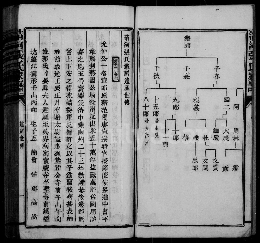 图片[3]-福建三明宁化县清河张氏家谱电子版PDF下载-中华家谱网