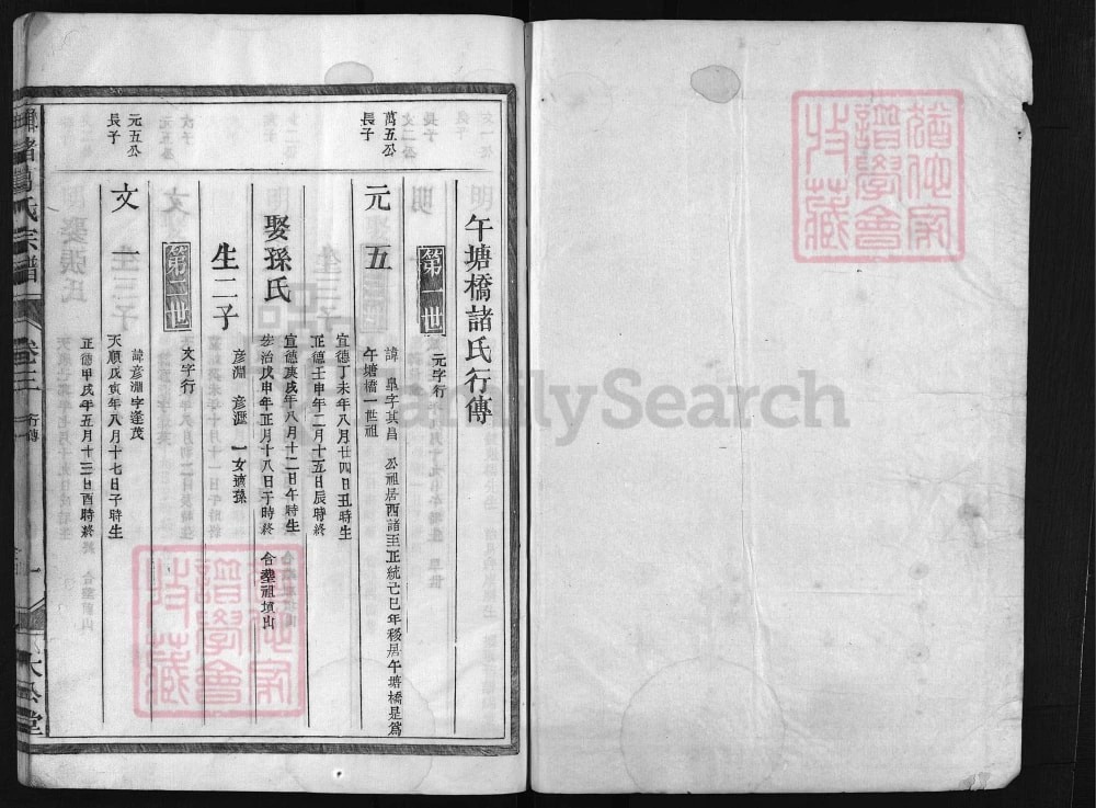 图片[8]-浙江兰溪午塘诸葛氏宗谱（大公堂）电子版PDF下载-中华家谱网