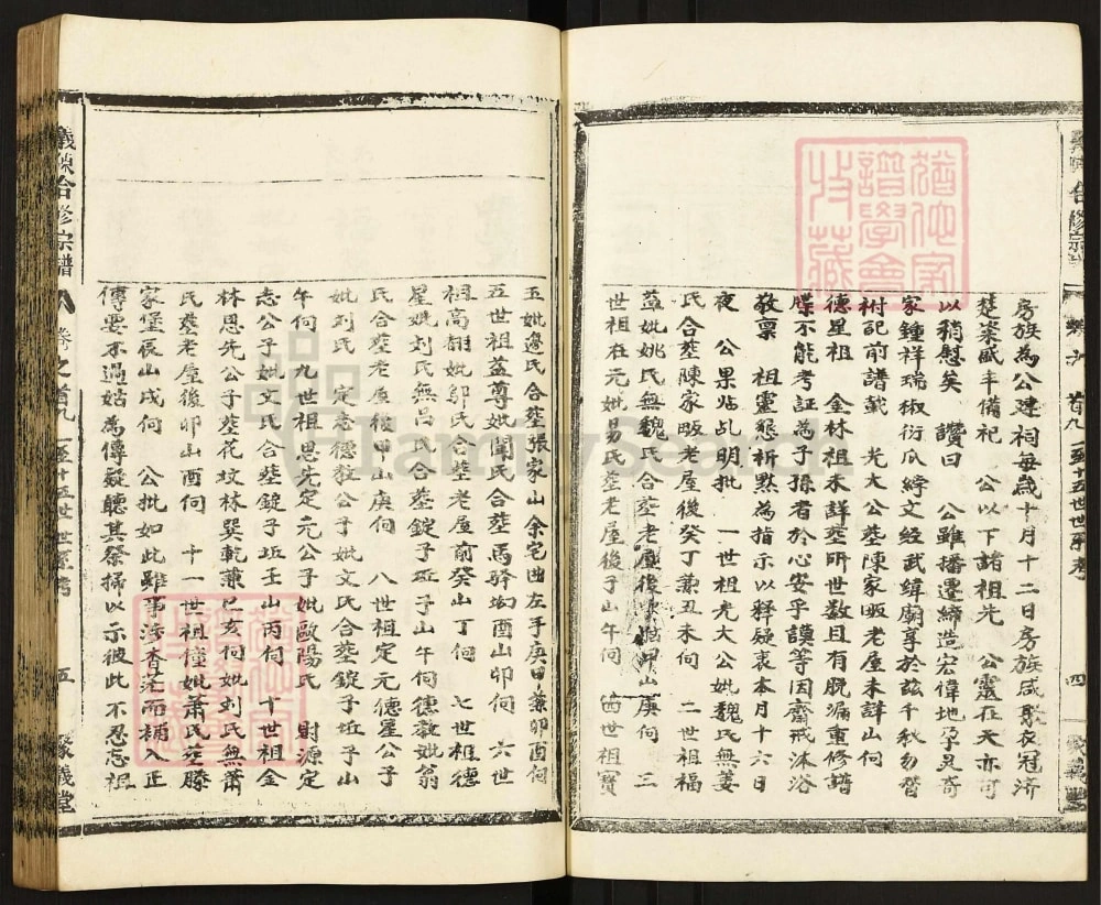 图片[8]-湖北黄冈罗田义陈合修宗谱（聚义堂）电子版PDF下载-中华家谱网