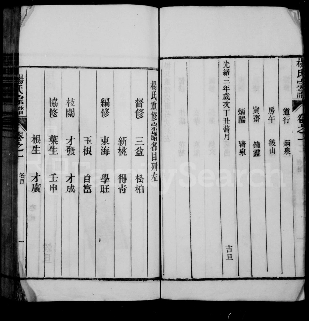 图片[3]-安徽芜湖南陵县关西杨氏宗谱（叙伦堂）电子版PDF下载-中华家谱网