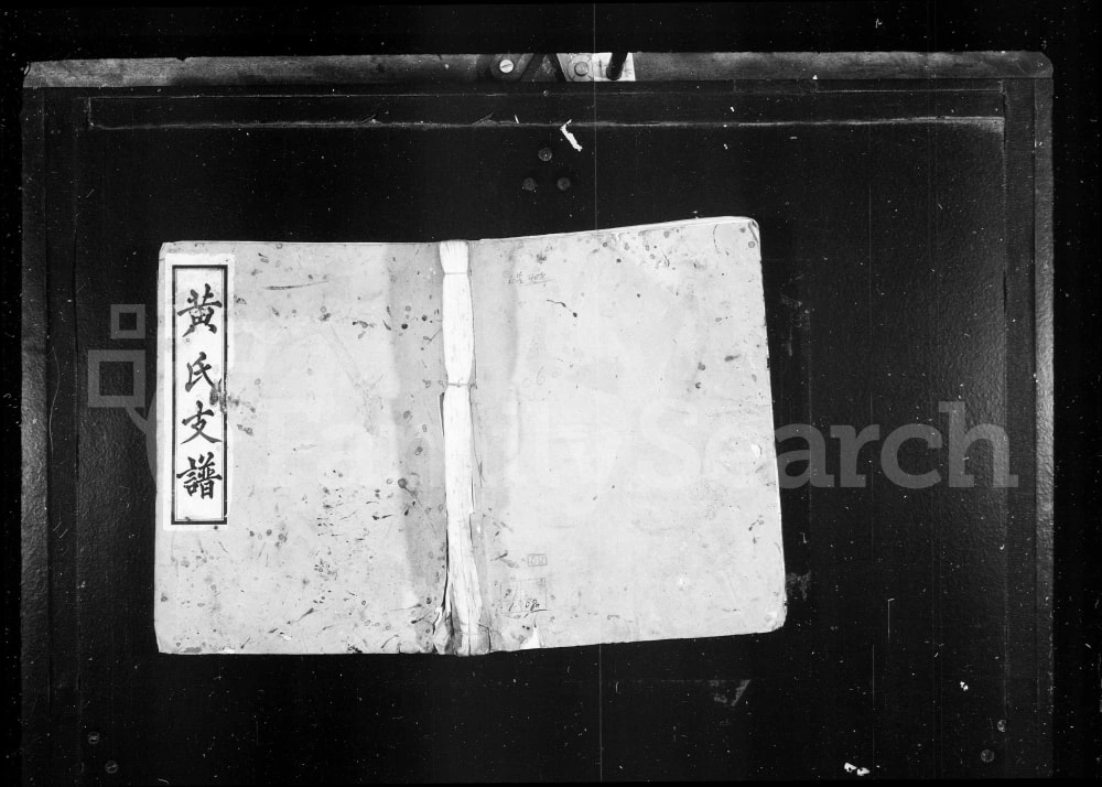 图片[1]-四川泸州泸县黄氏支谱电子版PDF下载-中华家谱网