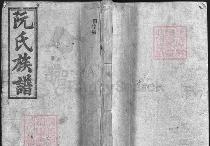 湖南邵阳阮氏三修族谱（陈留堂）-中华家谱网