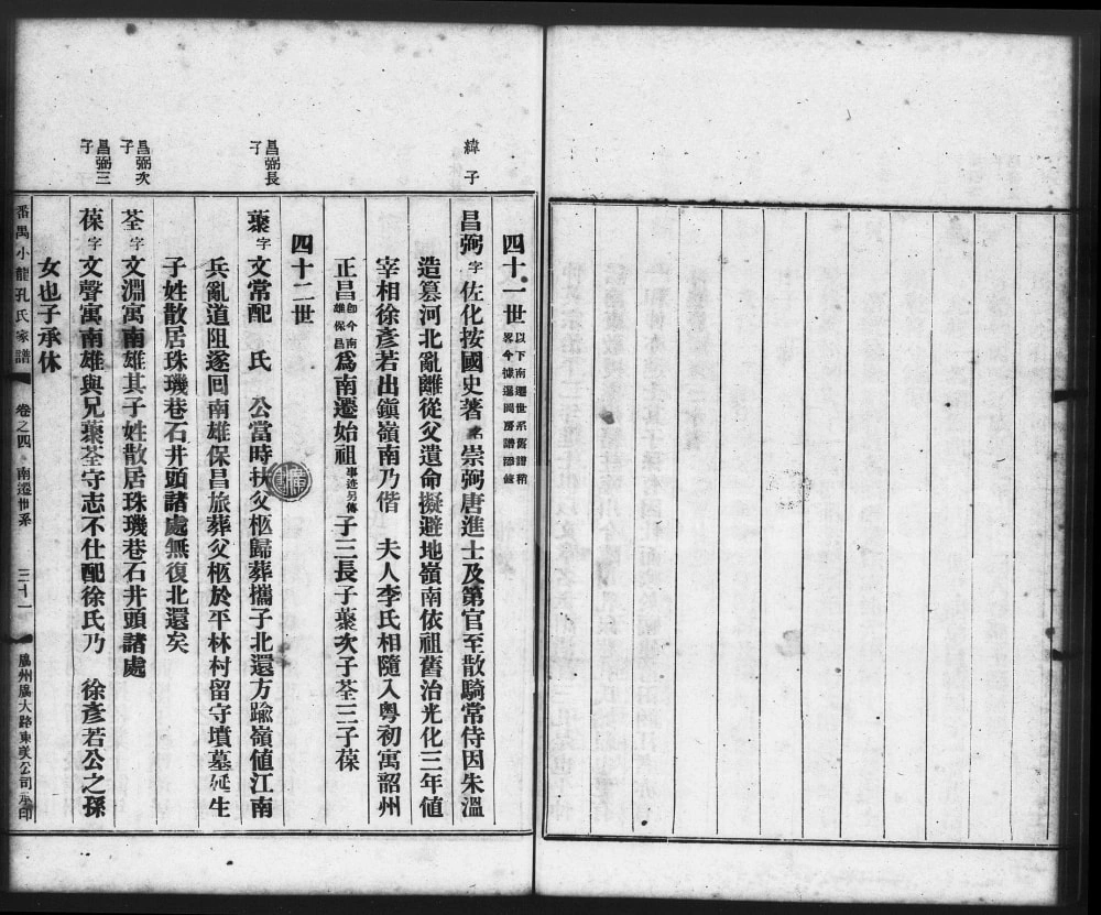 图片[4]-广东广州番禺小龙孔氏家谱（玉书堂）电子版PDF下载-中华家谱网