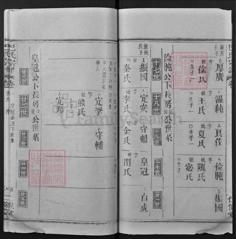 图片[8]-湖北黄冈巴氏宗谱（仁俭堂）电子版PDF下载-中华家谱网