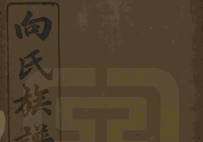 湖南岳阳向氏族谱（大耐堂）-中华家谱网