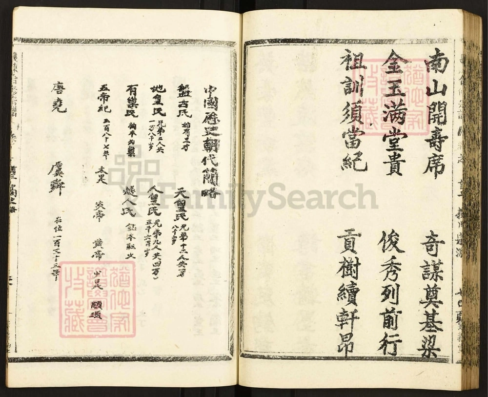 图片[5]-湖北黄冈罗田义陈合修宗谱（聚义堂）电子版PDF下载-中华家谱网