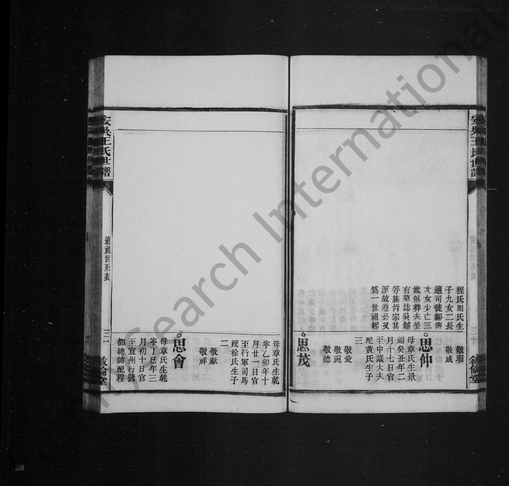 图片[5]-安徽宣城泾县安吴王氏世谱（叙伦堂）电子版PDF下载-中华家谱网