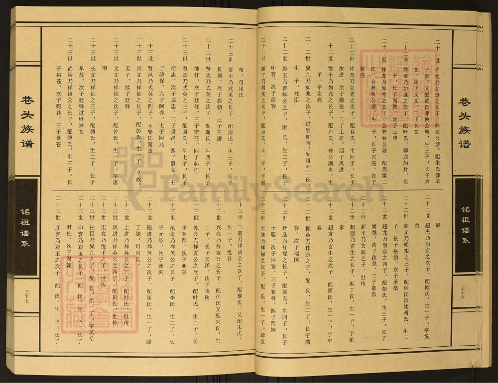 图片[8]-广东东莞大郎巷头陈氏族谱电子版PDF下载-中华家谱网