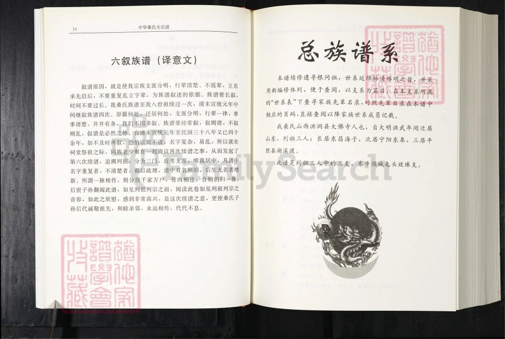 图片[4]-中华桑氏宗谱山东肥城支谱电子版PDF下载-中华家谱网