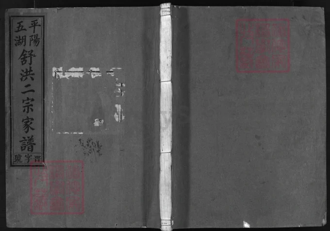 浙江兰溪平阳五湖舒洪二宗家谱-中华家谱网