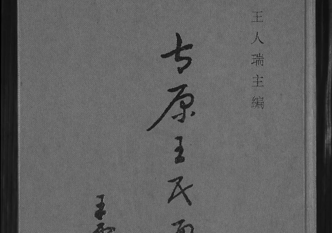 太原王氏通谱电子版PDF下载-中华家谱网