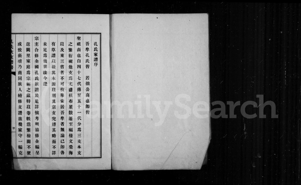 图片[2]-山东烟台牟平孔氏次支谱书电子版PDF下载-中华家谱网