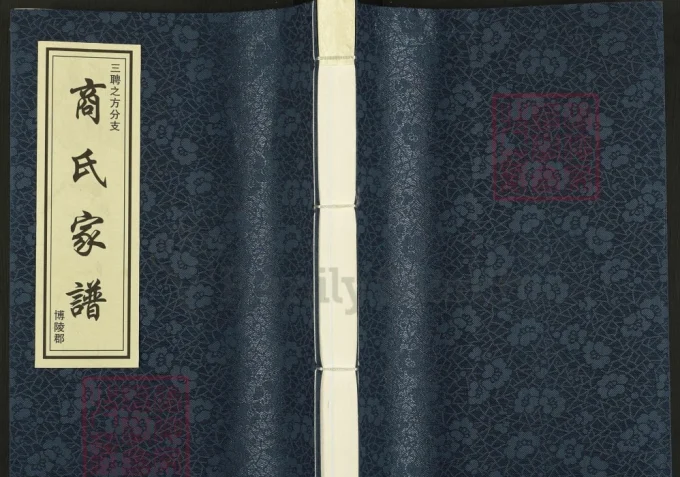 山东聊城茌平商氏家谱三聘之方分支-中华家谱网