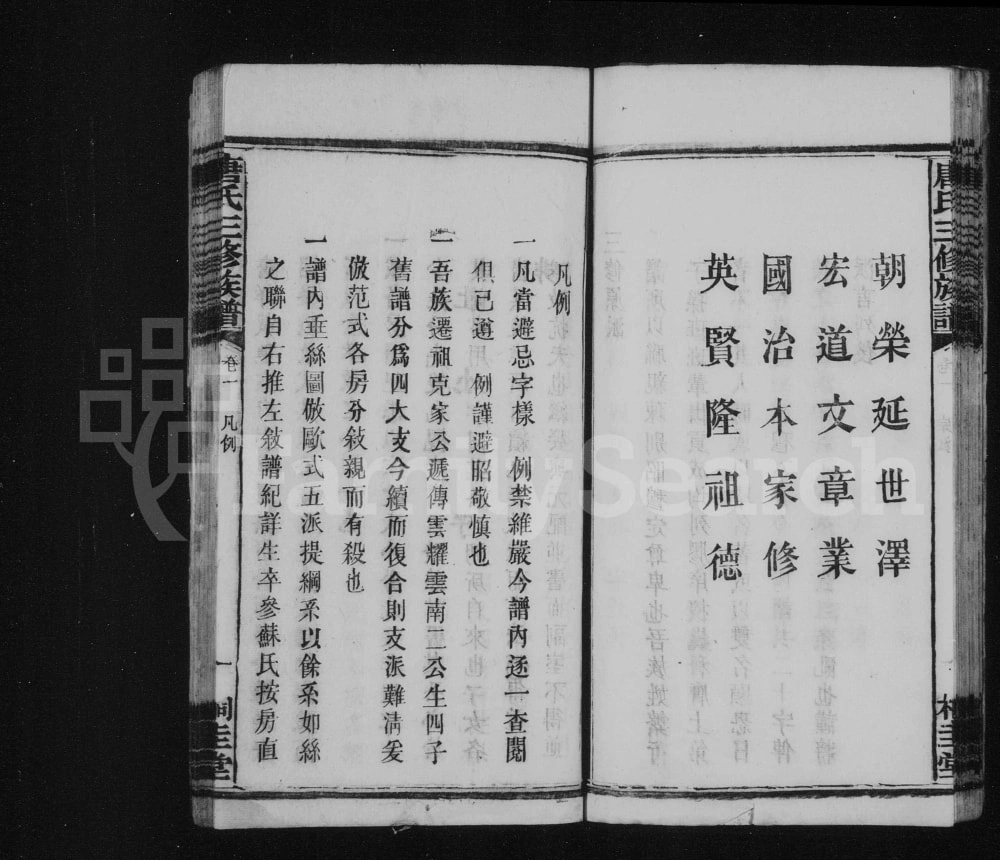 图片[4]-湖南长沙桐木桥晋昌唐氏三修族谱（桐圭堂）电子版PDF下载-中华家谱网