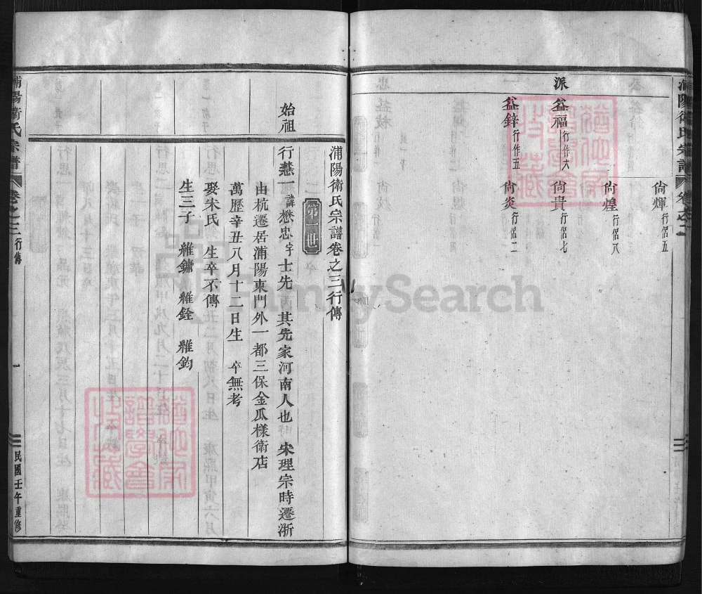 图片[6]-浙江金华浦江县浦阳卫氏宗谱电子版PDF下载-中华家谱网