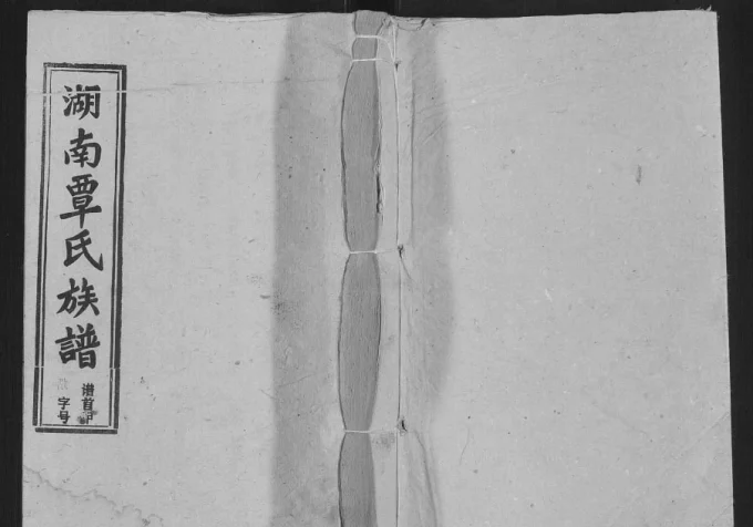 湖南邵阳覃氏四修族谱-中华家谱网