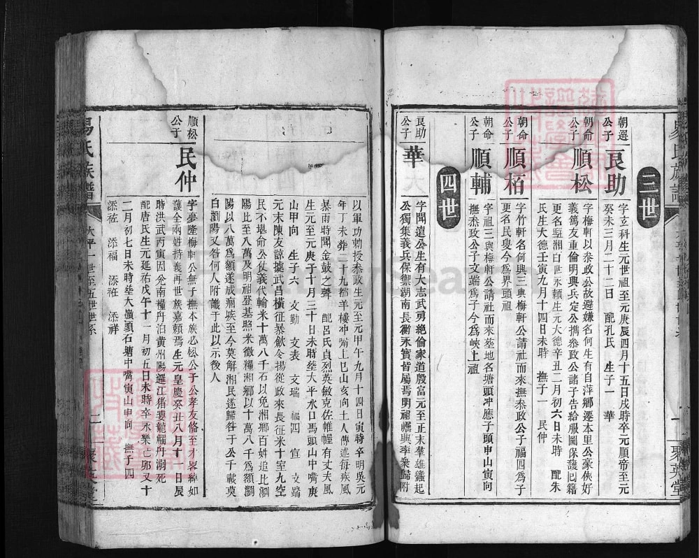 图片[3]-湖南湘乡石门县易氏族谱（聚英堂）电子版PDF下载-中华家谱网