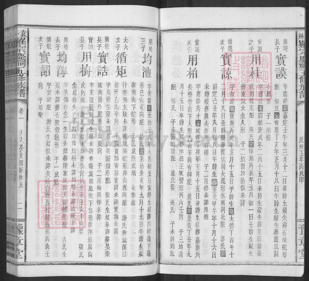 图片[8]-江西万载宜春分宜上高袁州罗宗庆祠五修族谱（豫章堂）电子版PDF下载-中华家谱网