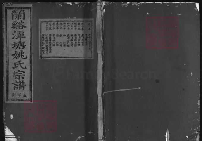 浙江兰溪潭塘姚氏宗谱(聚斯堂)电子版PDF下载-中华家谱网