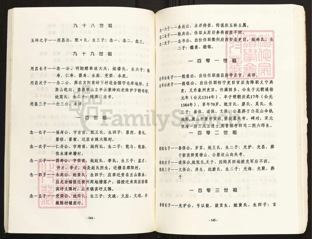 图片[4]-广西南宁宾阳陈氏念二公世系源流谱电子版PDF下载-中华家谱网