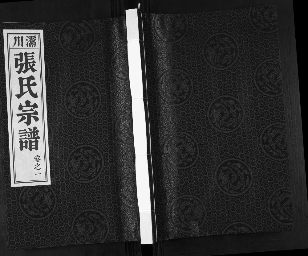 图片[1]-安徽合肥庐江县潜川张氏宗谱（百忍堂）电子版PDF下载-中华家谱网
