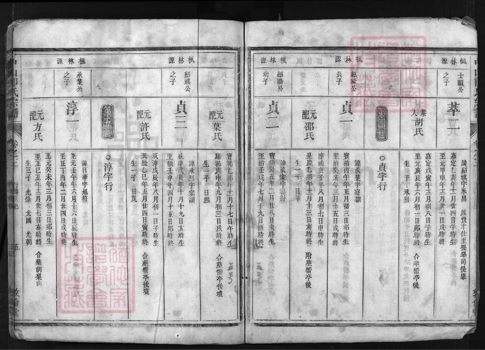 图片[8]-浙江兰溪中山郎氏宗谱（敦伦堂）电子版PDF下载-中华家谱网