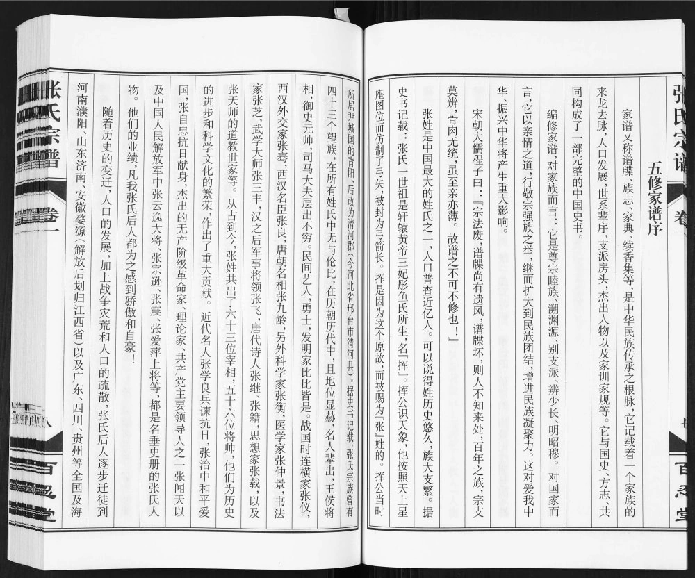 图片[3]-安徽合肥庐江县潜川张氏宗谱（百忍堂）电子版PDF下载-中华家谱网