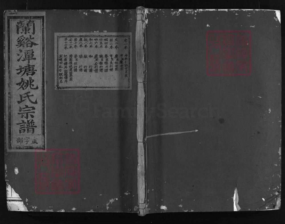 图片[1]-浙江兰溪潭塘姚氏宗谱（聚斯堂）电子版PDF下载-中华家谱网