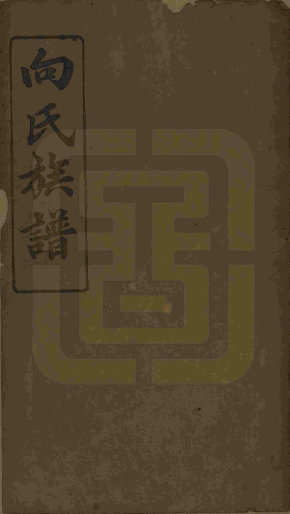 图片[1]-湖南岳阳向氏族谱（大耐堂）电子版PDF下载-中华家谱网