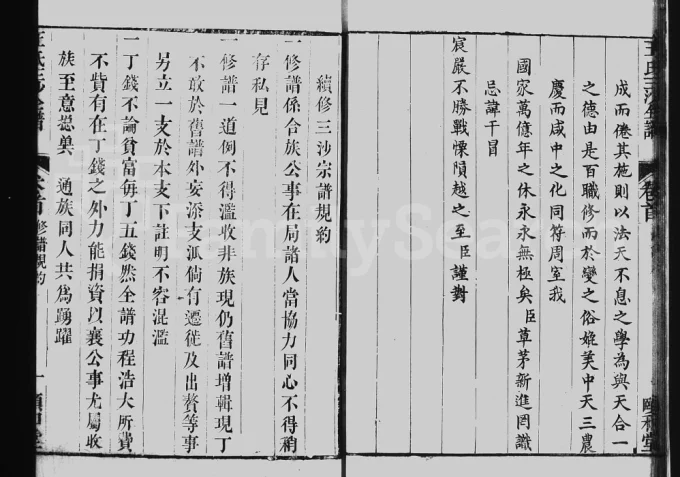 江苏省王氏三沙全谱(颐和堂)电子版PDF下载-中华家谱网