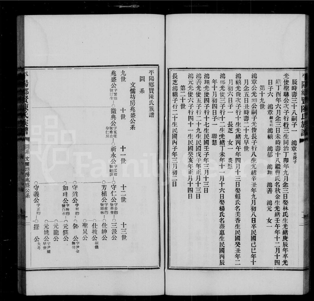 图片[7]-福建福州平阳乡贤陈氏族谱电子版PDF下载-中华家谱网