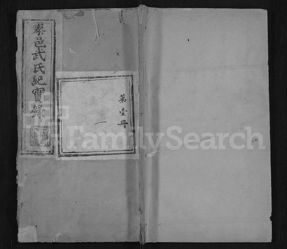 图片[1]-山东泰安续修武氏族谱电子版PDF下载-中华家谱网