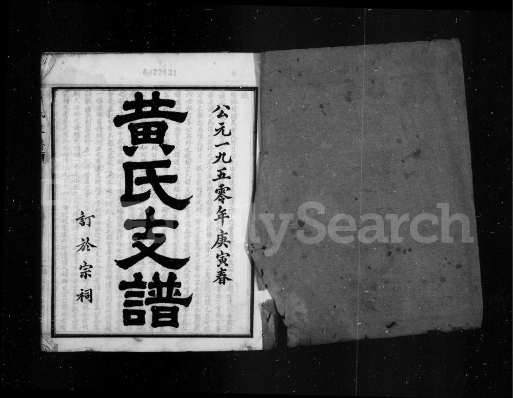 图片[2]-四川泸州泸县黄氏支谱电子版PDF下载-中华家谱网