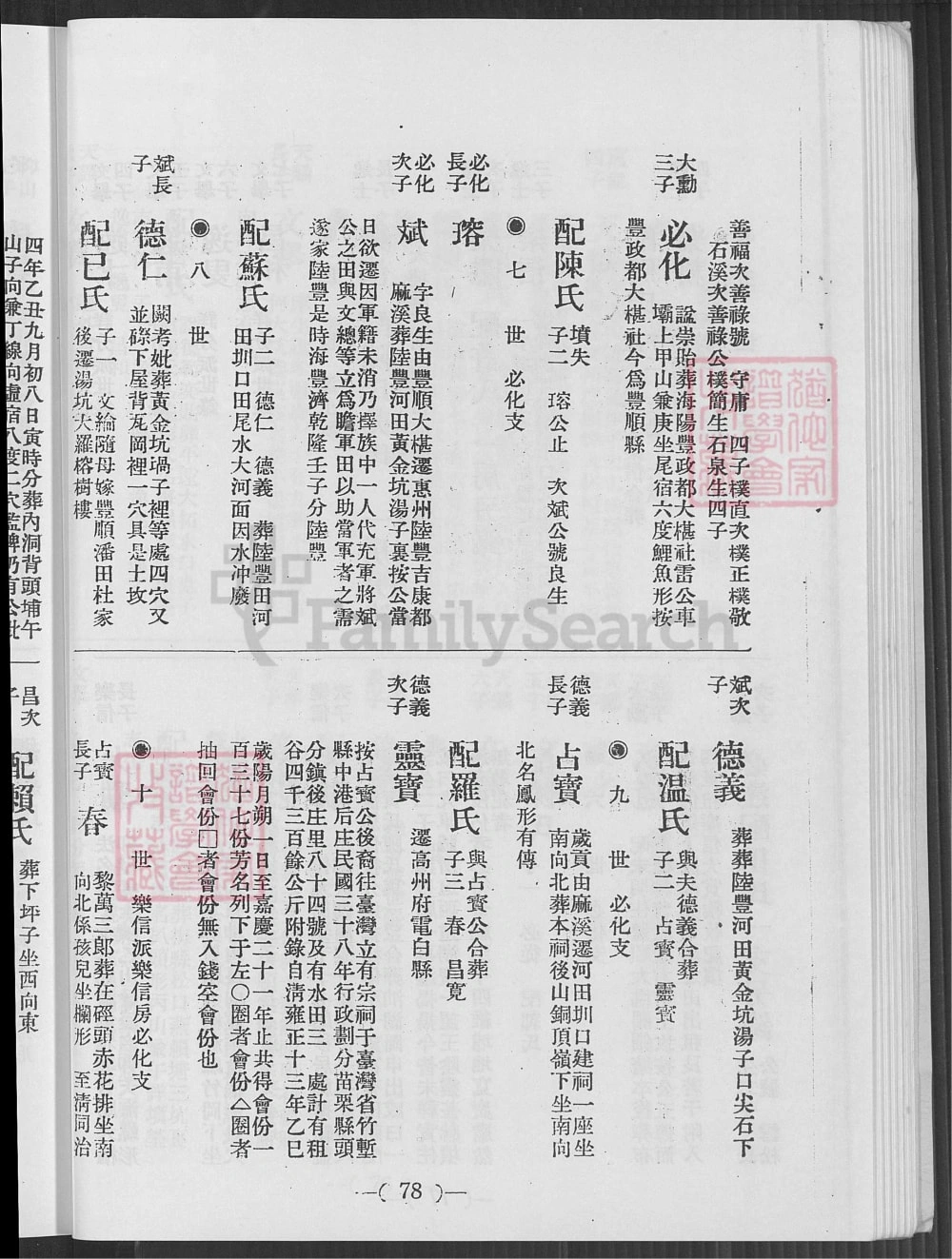 图片[6]-台湾省桃园市黎氏族谱电子版PDF下载-中华家谱网