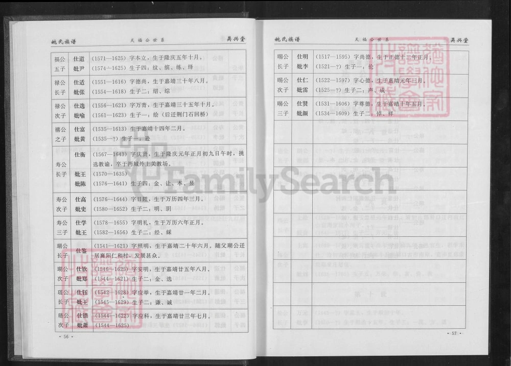 图片[6]-湖北仙桃沔阳姚氏族谱（吴兴堂）电子版PDF下载-中华家谱网