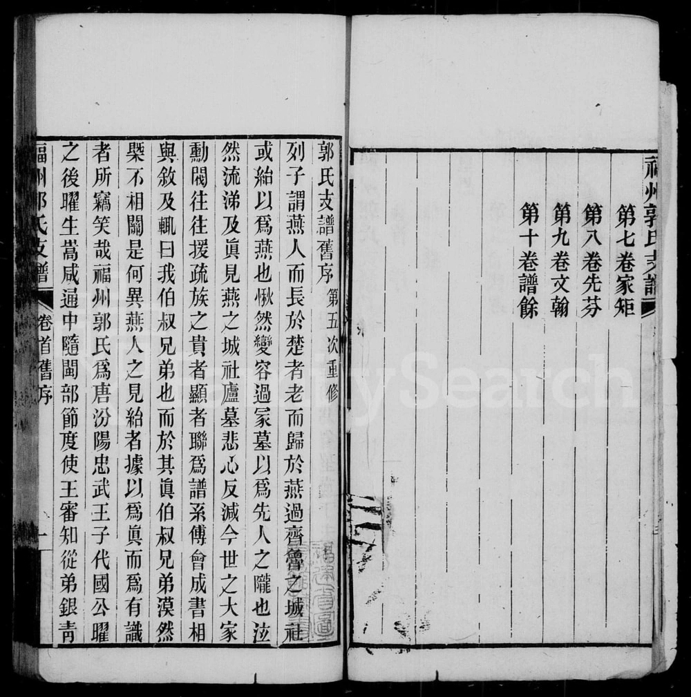 图片[3]-福建福州郭氏支谱电子版PDF下载-中华家谱网