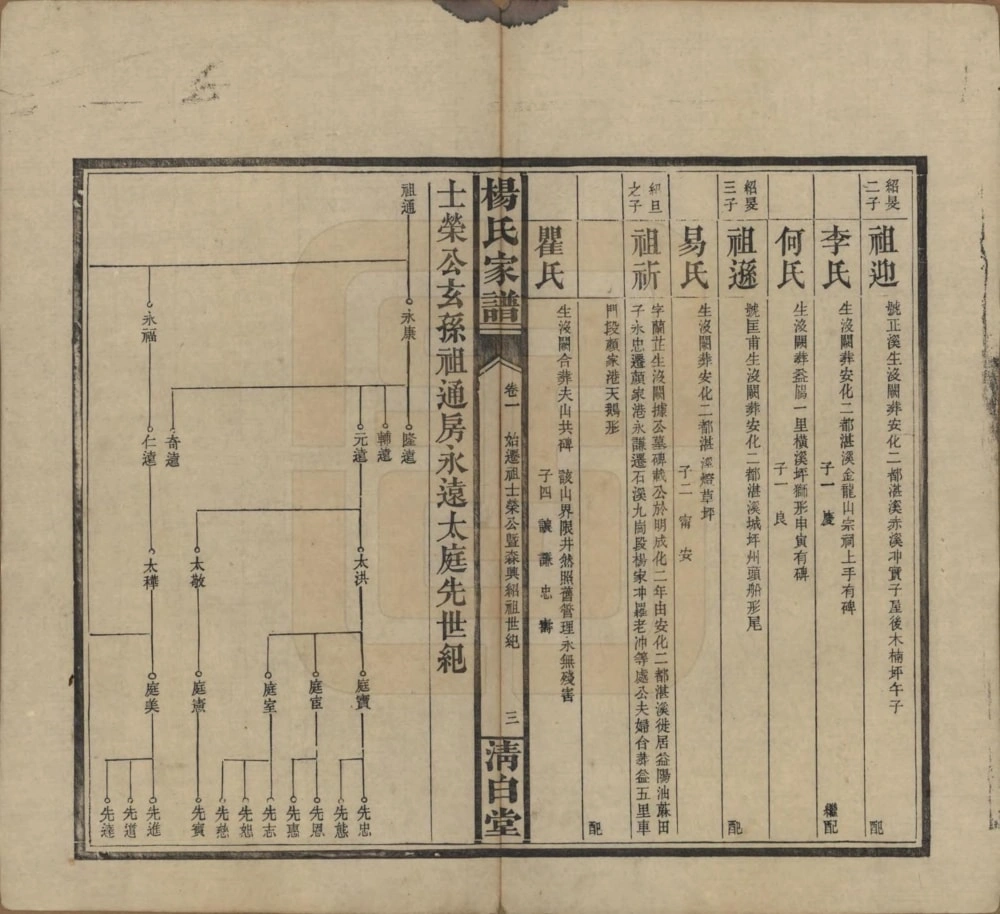 图片[8]-湖南益阳安化杨氏家谱（清白堂）电子版PDF下载-中华家谱网