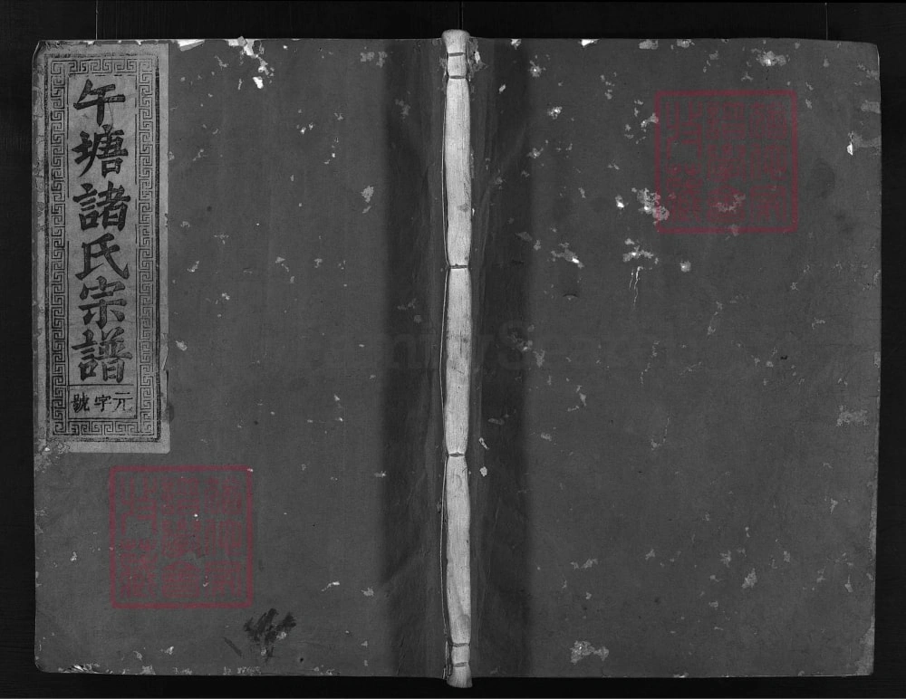 图片[1]-浙江兰溪午塘诸葛氏宗谱（大公堂）电子版PDF下载-中华家谱网