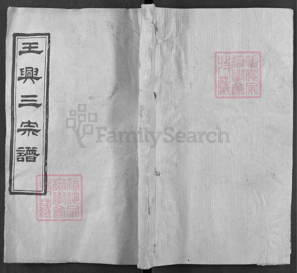 图片[1]-湖北黄冈王兴三宗谱（光裕堂）电子版PDF下载-中华家谱网