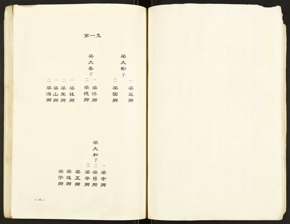 图片[4]-安徽天长梁氏家谱（守己堂、积庆堂）电子版PDF下载-中华家谱网