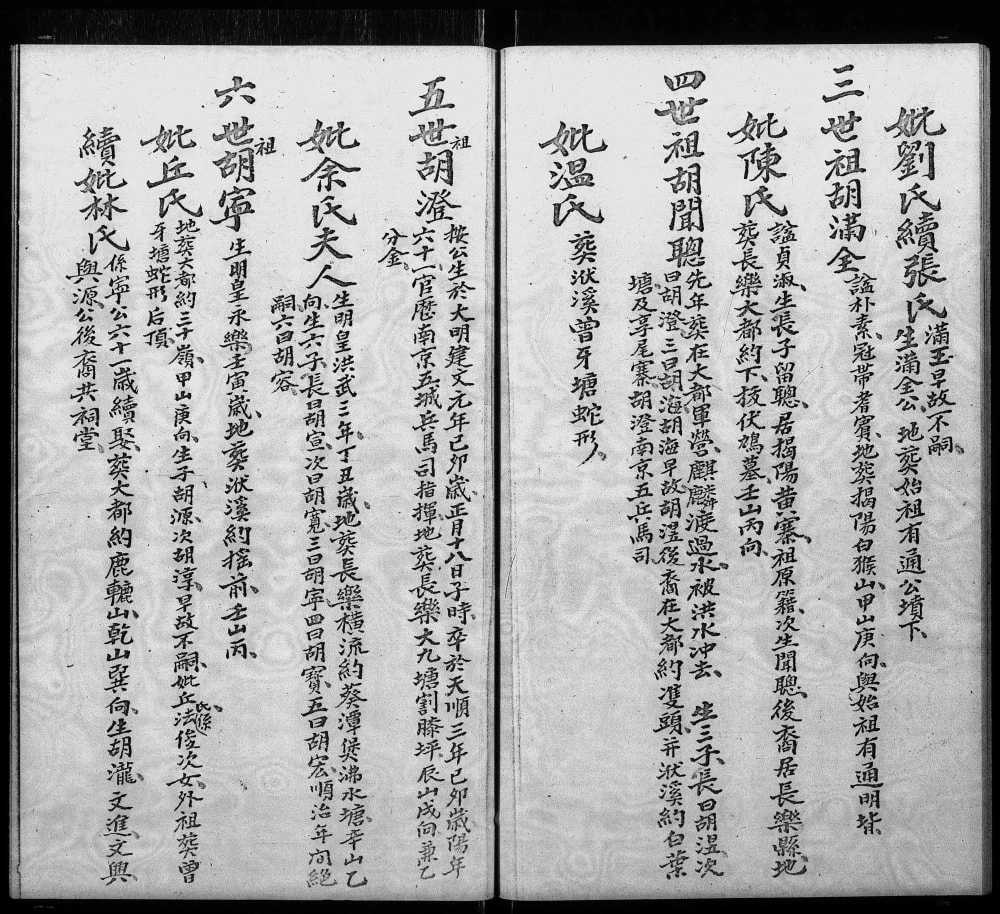 图片[4]-香港胡氏族谱电子版PDF下载-中华家谱网