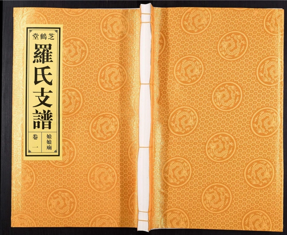 图片[1]-安徽合肥罗氏支谱娘娘庙（芝鹤堂）电子版PDF下载-中华家谱网