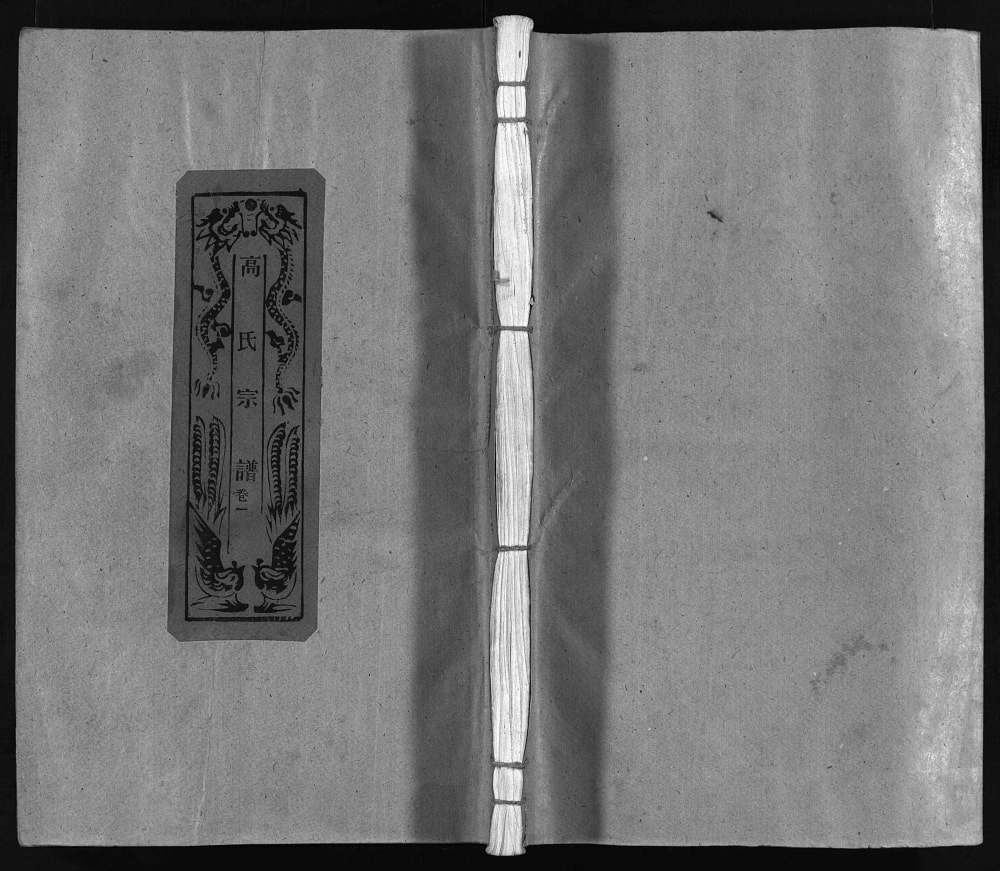 图片[1]-浙江乐清高氏宗谱电子版PDF下载-中华家谱网