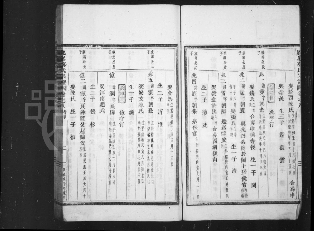 图片[6]-浙江东阳鹿峰蔡氏宗谱电子版PDF下载-中华家谱网