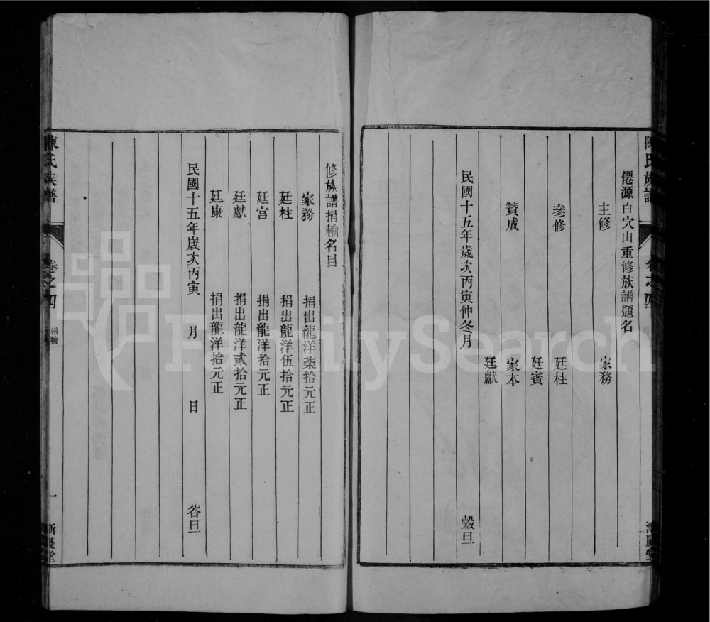 图片[4]-安徽黄山仙源百穴山陈氏重修宗谱（渐庆堂）电子版PDF下载-中华家谱网