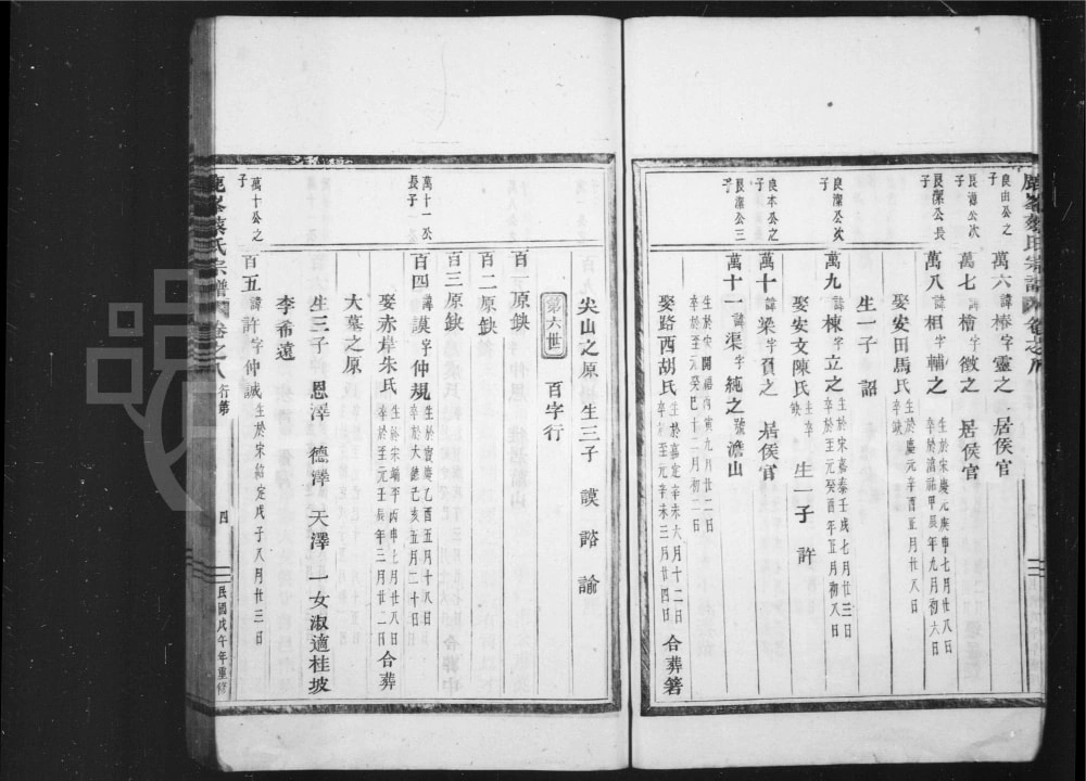 图片[8]-浙江东阳鹿峰蔡氏宗谱电子版PDF下载-中华家谱网