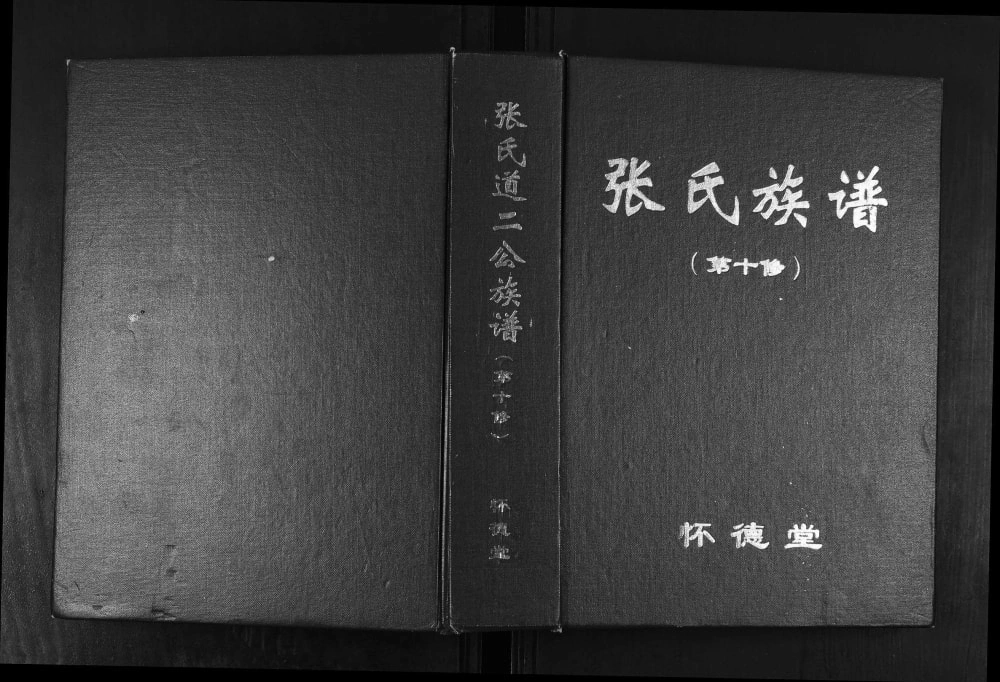 图片[1]-安徽安庆宿松县张氏道二公族谱（怀德堂）电子版PDF下载-中华家谱网