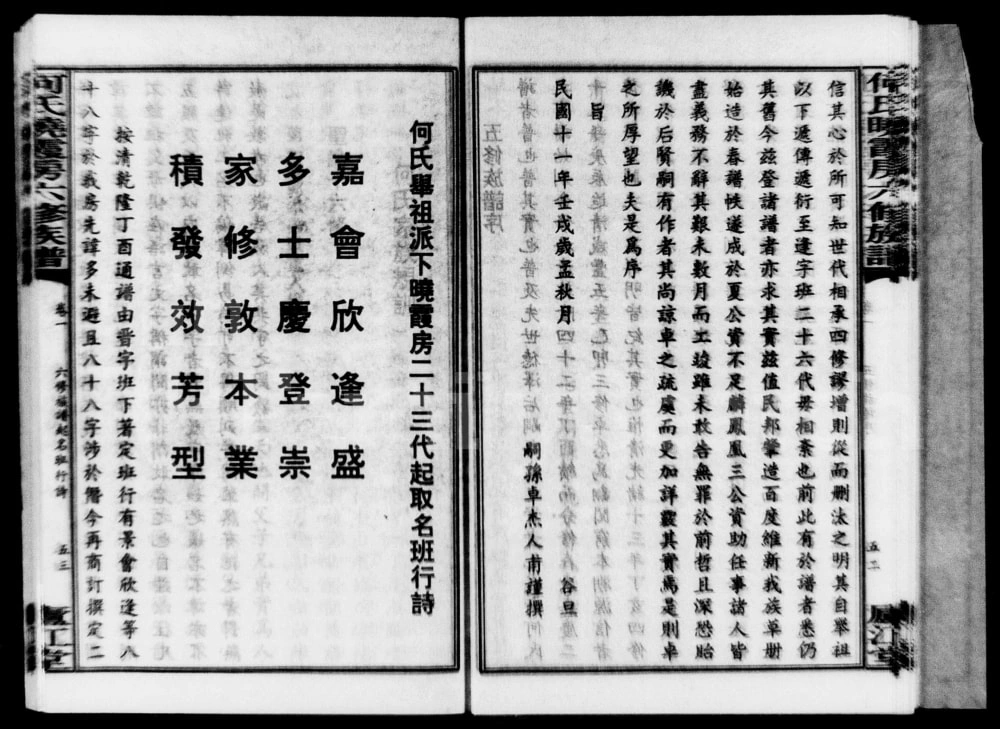 图片[3]-湖南衡阳衡东县何氏晓霞房六修族谱（庐江堂）电子版PDF下载-中华家谱网