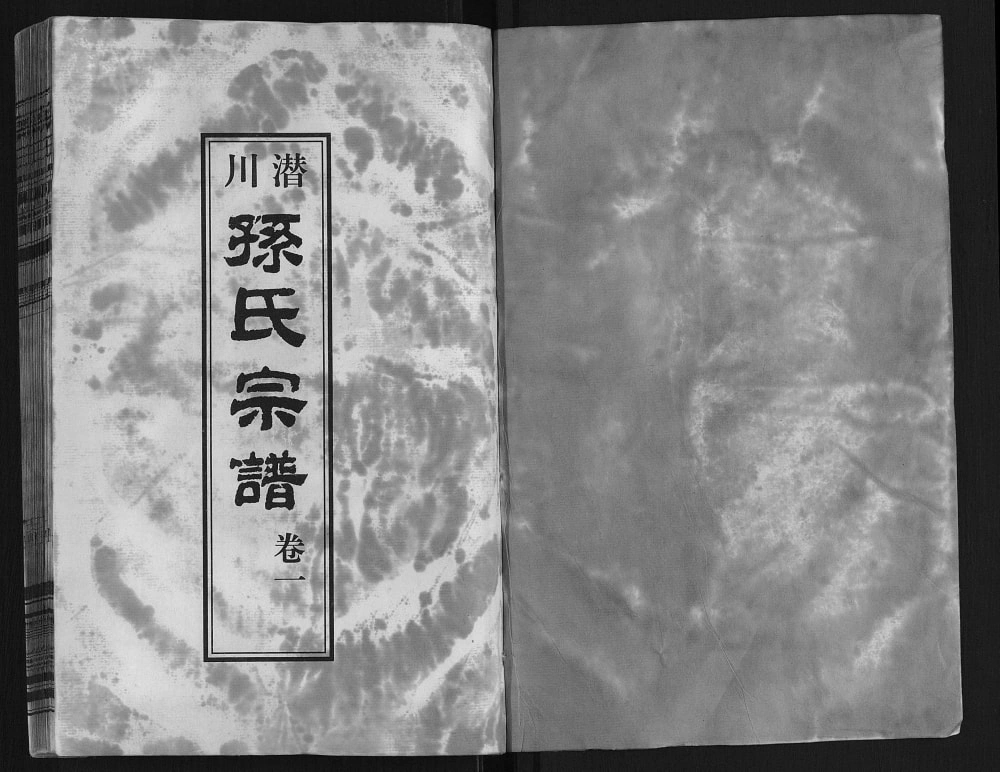 图片[1]-安徽合肥庐江县潜川孙氏宗谱（宝翰堂）电子版PDF下载-中华家谱网